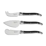 Sūrio peilių rinkinys Laguiole Premium Line Style de Vie Black