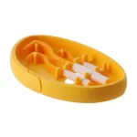 Tick Twister&reg; Clipbox Trio erkių &scaron;alinimo įrankis su raktų pakabuku, geltonas, 3 vnt.