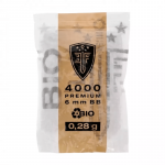 Airsoft &scaron;ratai Elite Force Premium Bio 0,28 g 6 mm 4000 vnt.