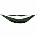 Hamakas TigerWood Ważka V1 su tinkleliu nuo uodų Double Zip, žalias