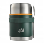 Termosas Esbit Classic Food Jug su stalo įrankiais 0,75 l žalios spalvos