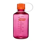 Gertuvė Nalgene Narrow Mouth, 500 ml, fuksijų spalvos ir oranžinė