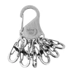 Nite Ize S-Biner KeyRack Locker plieninis raktų pakabukas