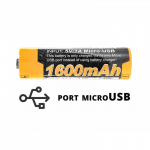Fenix USB akumuliatorius ARB-L14U (14500 1600 mAh 1,5 V)