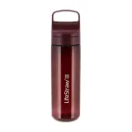 Vandens butelis su filtru LifeStraw Go 2.0 Merlot Me Away 650 ml