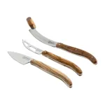 Sūrio peilių rinkinys Laguiole Olive Wood V2