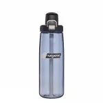 Nalgene FreshFlow Straw Bottle 710 ml gertuvė su &scaron;iaudeliu, pilkai juoda