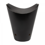 Bulvytėms indelis (juodas, 480 ml., 50 vnt.)