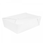 Vienkartinė dežutė THEPACK AMERIKA (balta, 19,6x14x6,2 cm,1980 ml., 50 vnt.)