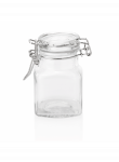 Stiklainis su dangteliu (4x8 cm, 100 ml.)