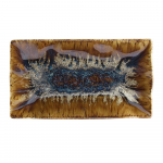 Lėk&scaron;tė stačiakampe, REEF OYSTER, 23x13xH2,5 cm. porcelianas
