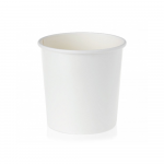 Vienkartinis indelis ECO SOUP (baltas, 450 ml., &Oslash;7 cm., H10 cm., 50 vnt.)