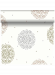 Staltiesė Dunicel 0,40x24 m., FESTIVA MOOD WHITE (rulone)