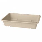 Vienkartinis dubuo i&scaron; cukranendrių (1200 ml., 23 x 15,5 x h4,6 cm., 40 vnt.)