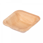 Vienkartinė lėk&scaron;tė &bdquo;ARECA&ldquo; (palmių lapų, 7 x 7 cm., 25 vnt.)