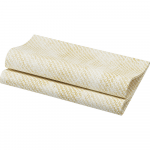 Servetėlė DUNISOFT washed linen gold 40 x 40 cm. (60 vnt.)