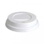 Dangteliai puodeliams 250 ml. (baltas, 100 vnt.)