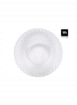 Dubuo stiklinis DIAMOND D21,5 cm H3,4 cm