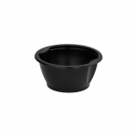 Vienkartinis indelis sriubai DUNIFORM (juodas, 650 ml., 153 x 153 x 70 mm., 50 vnt.)