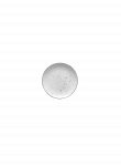 Lėk&scaron;tutė PORVASAL DOTS WHITE serija. D12 cm. puodeliui moka. Porcelianas, baltas.