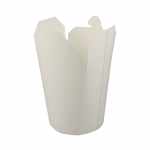 Dėžutė WOK (balta, 1000 ml., 50 vnt.)