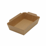 Vienkartinis popierinis indelis (750 ml., 17x12xh4,5 cm., 50 vnt.)