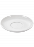 Lėk&scaron;tutė WAS, ESPRESSO puodeliui  D12.5 cm. x 6 cm. 90 ml. (4999009). Porcelianas, baltas.