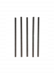 &Scaron;iaudeliai 6x140 mm popieriniai juodi (250)