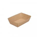 Vienkartinė lėk&scaron;tė - dubuo KRAFT (10 x 7 x 4 cm., 125 vnt.)
