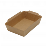 Vienkartinis popierinis indelis (1250 ml., 20x14xh5 cm., 50 vnt.)