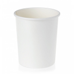 Vienkartinis indelis ECO SOUP (baltas, 960 ml., &Oslash;9 cm., H13 cm., 50 vnt.)