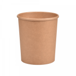 Vienkartinis indelis ECO SOUP (rudas, 760 ml., &Oslash;9 cm., H11 cm., 50 vnt.)