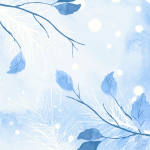 Servetėlė 40 x 40 cm. BIO DUNISOFT Frosted Winter (60 vnt.)