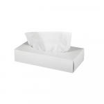 Kosmetinės servetėlės baltos (2 sl., 25 x 21 cm., 100 vnt.)