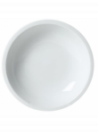 Lėk&scaron;tė D21 cm. Porcelianas, baltas.