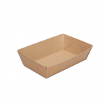 Vienkartinė lėk&scaron;tė - dubuo KRAFT (12 x 7 x 4,5 cm., 125 vnt.)