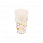 Vienkartinė dėžutė bulvytėms Parole (balta, 480 ml., 50 vnt.)