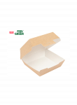 Dėžutė hamburg nanokartono ruda 15x14x6 cm (50)