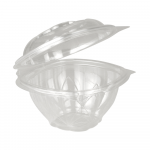 Vienkartinis indelis salotoms su dangteliu (750 ml., 17 x 17 x h8,5 cm., 50 vnt.)