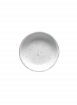 Lėk&scaron;tė 20 cm. PORVASAL DOTS WHITE Serija. Gilis. Porcelianas, baltas.