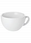 Puodelis arbatai 200 ml. Porcelianas. Baltas.
