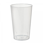 Daugkartinė stiklinė (skaidri, 500 ml., 150 vnt.)