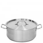 Puodas su dangčiu (8 l., &Oslash;28 x h13 cm.)