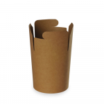 Vienkartinė dėžutė WOK (ruda, 750 ml., 50 vnt.)
