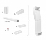 ELECTROLUX M2CKCF01  Oro nuvedimo komplektas