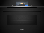 SIEMENS CM778GNB1B Kompaktinė orkaitė su mikrobangų funkcija
