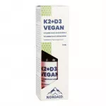NORDAID K2 + D3 VEGAN SPRAY vitaminai K + D, 30 ml.