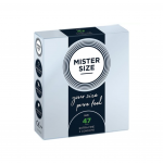 Prezervatyvai "Mister Size Pure Feel 47 mm" - 3 vnt.