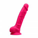 Realisti&scaron;kas falo imitatorius Silexd Model 1 9" Pink, rožinės spalvos