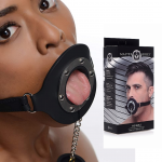 Burnos kai&scaron;tis XR Brands "Pie Hole Silicone Feeding Gag"